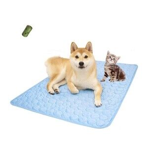 MICROCOSMOS Summer Cooling Mat & Sleeping Pad- Water Absorption Top. 40"×28"